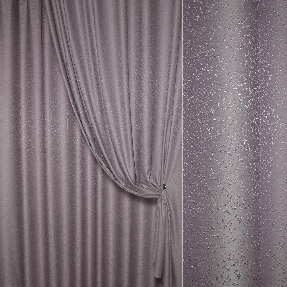 Жакард для штор петлевидний крапля бузковий, ш.275