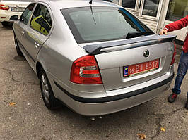 Спойлер на багажник RS Skoda Octavia A5 2004-2013 ABS пластик під фарбування