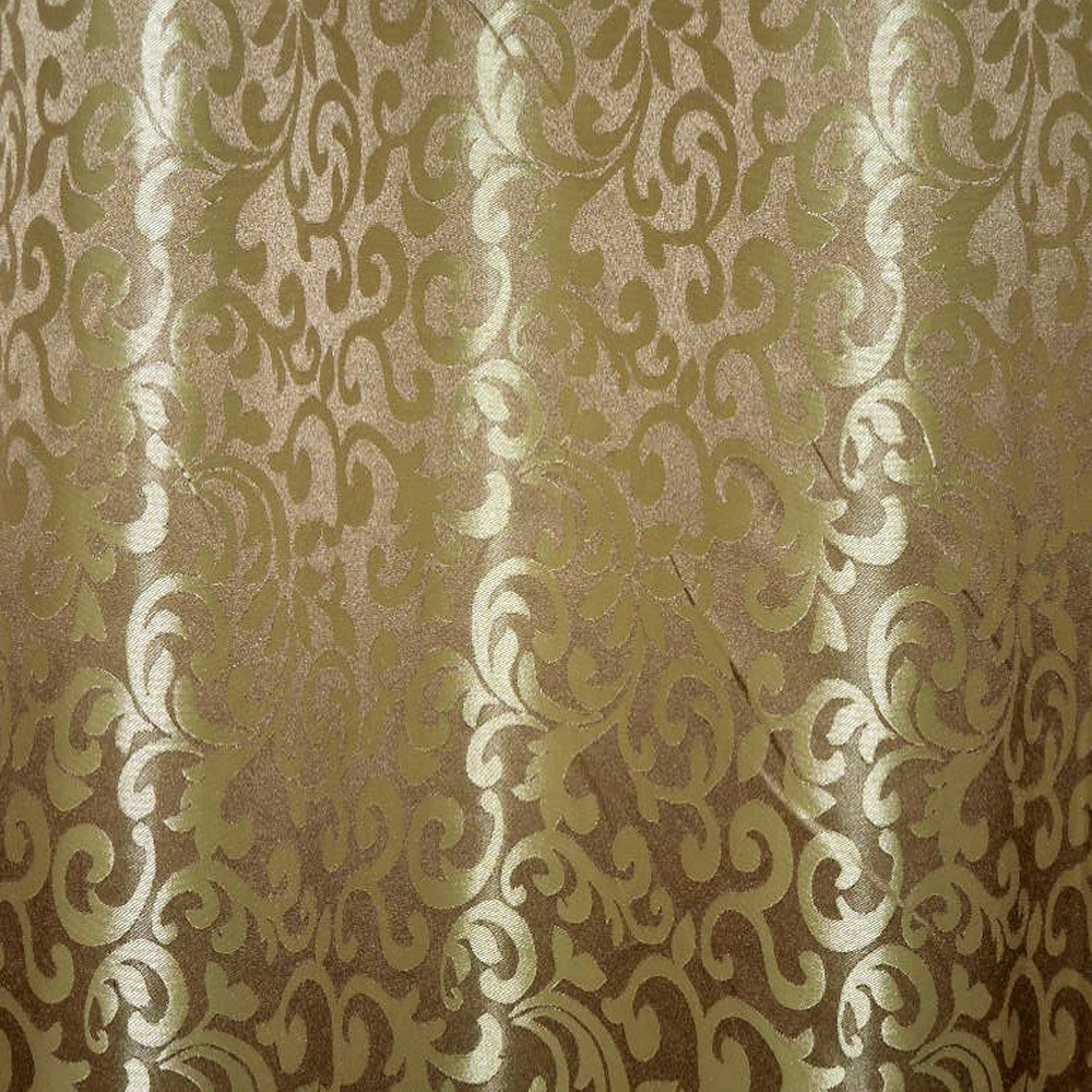 Атлас жакард 2-х-стор. для штор іспанський дворик невеликий коричневий світлий, ш.280