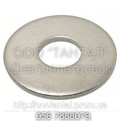 Шайба плоска збільшена неіржавка від 2 до 48, ГОСТ 6958-78, DIN 9021, ISO 7093, А2, А4