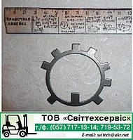 Шайба предохранительная ф72 ведущего моста ДВ1792 6199.01.00.17 на погрузчик Балканкар