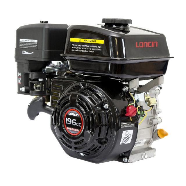 Двигун бензиновий Loncin G200F (6,5 к. с., вал 19 мм, шпонка)