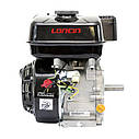 Двигун бензиновий Loncin G200F (6,5 к. с., вал 19 мм, шпонка), фото 4
