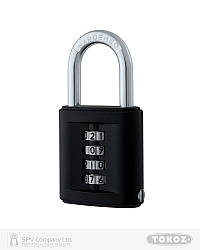 Замок навісний TOKOZ delta_50 code nr_shackle 39мм 7мм blister