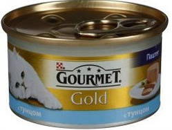 Gourmet Gold (Гурмет Голд) Консерва паштет для кішок з тунцем, 85 г