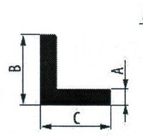 Куточок алюмінієвий рівносторонній