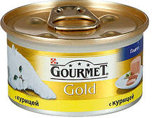 Gourmet Gold (Гурмет Голд) Консерва паштет для кішок з куркою, 85 г