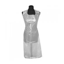 Фартух одноразовий водостійкий поліетиленовий 100 шт.