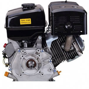 Двигун бензиновий Loncin G420F (13 л.с., вал 25 мм, шпонка), фото 2