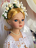 Лялька наречена Лавінія (40 див.) фарфорова, фото 7