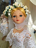 Лялька наречена Лавінія (40 див.) фарфорова, фото 6