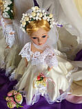 Лялька наречена Лавінія (40 див.) фарфорова, фото 8