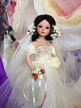 Лялька наречена Арлена (40 див.) фарфорова, фото 5