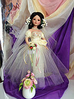 Лялька наречена Арлена (40 см) порцелянова