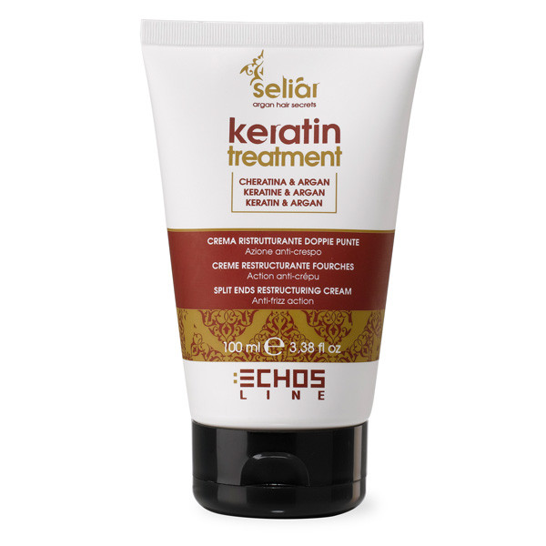 Крем-флюїд проти посічених кінчиків - Echosline Seliar Keratin (Оригінал)