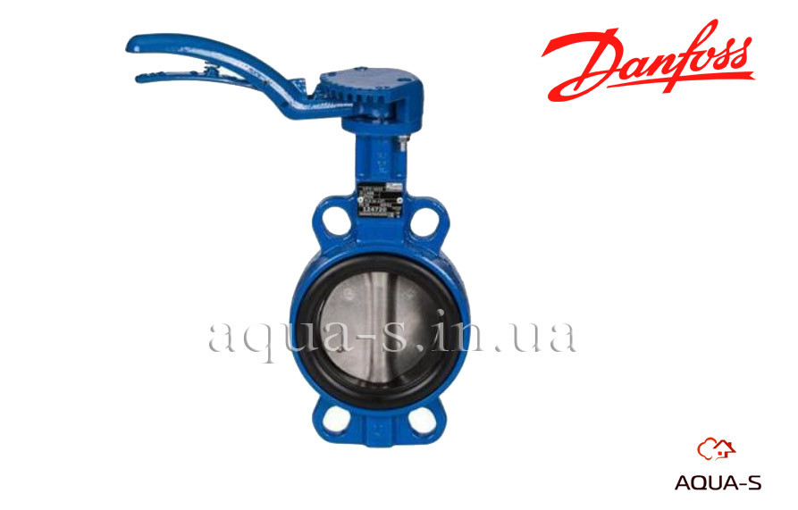 Заслінка поворотна Danfoss VFY-WH DN 32/40 з центрувальними вухами (нерж. диск) 065B7351, фото 1