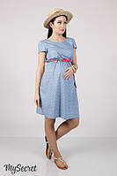 Платье для беременных и кормящих, "Celena" DR-28.014, сердечки