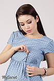 Сукня для вагітних та годування "Celena" DR-28.014, сердечка, фото 3