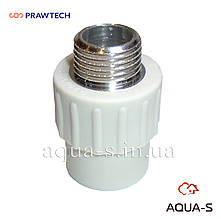 Муфта МРН перехідна Prawtech PPR DN 20x1/2" на зовнішню різь (Польща)