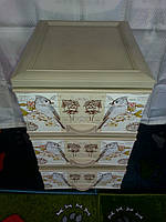 Пластиковий комод elif папуги,купити комод, ящик для речей і іграшок (еліф)