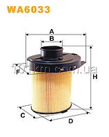 Фильтр воздушный WIX WA6033 (AK246)