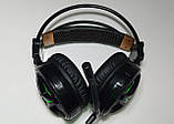 Навушники професійні ігрові з мікрофоном і підсвіткою HAVIT H2163U, 7.1USB, black, фото 7