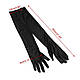 Рукавички Довгі 51 см / для маскараду / для вечірніх суконь / для фотосесії / еластичні та злегка блищать, фото 2
