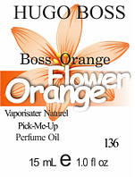 Парфюмерное масло (136) версия аромата Хьюго Босс Boss Orange - 15 мл композит в роллоне