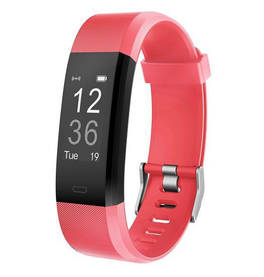 Фитнес-браслет  YG3Plus HR с пульсометром RED