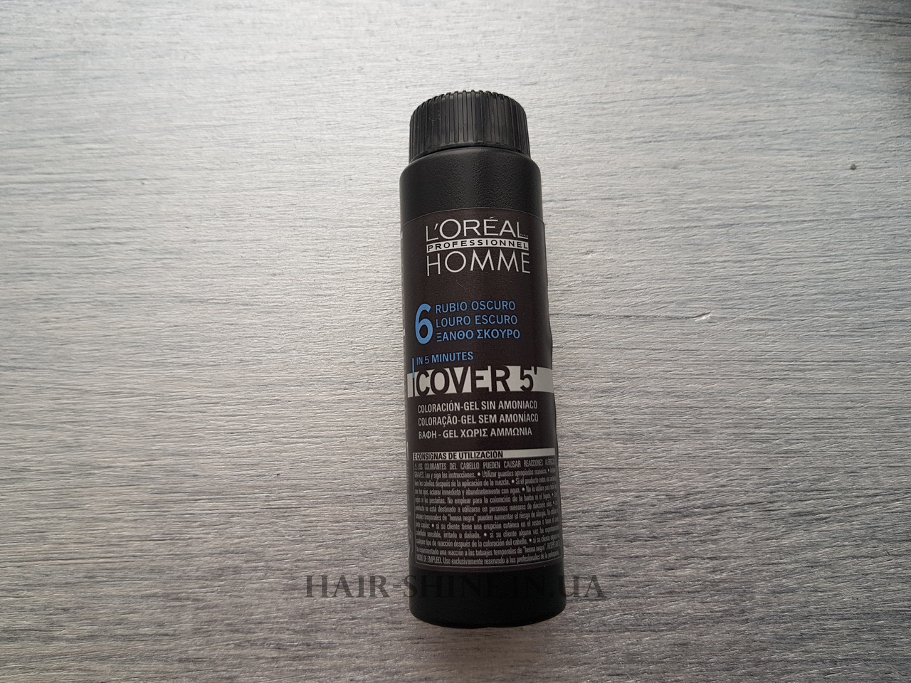 Безаммиачный забарвлює гель для волосся 50ml - L'oreal Professionnel Cover 5 №6 (Темний блондин)