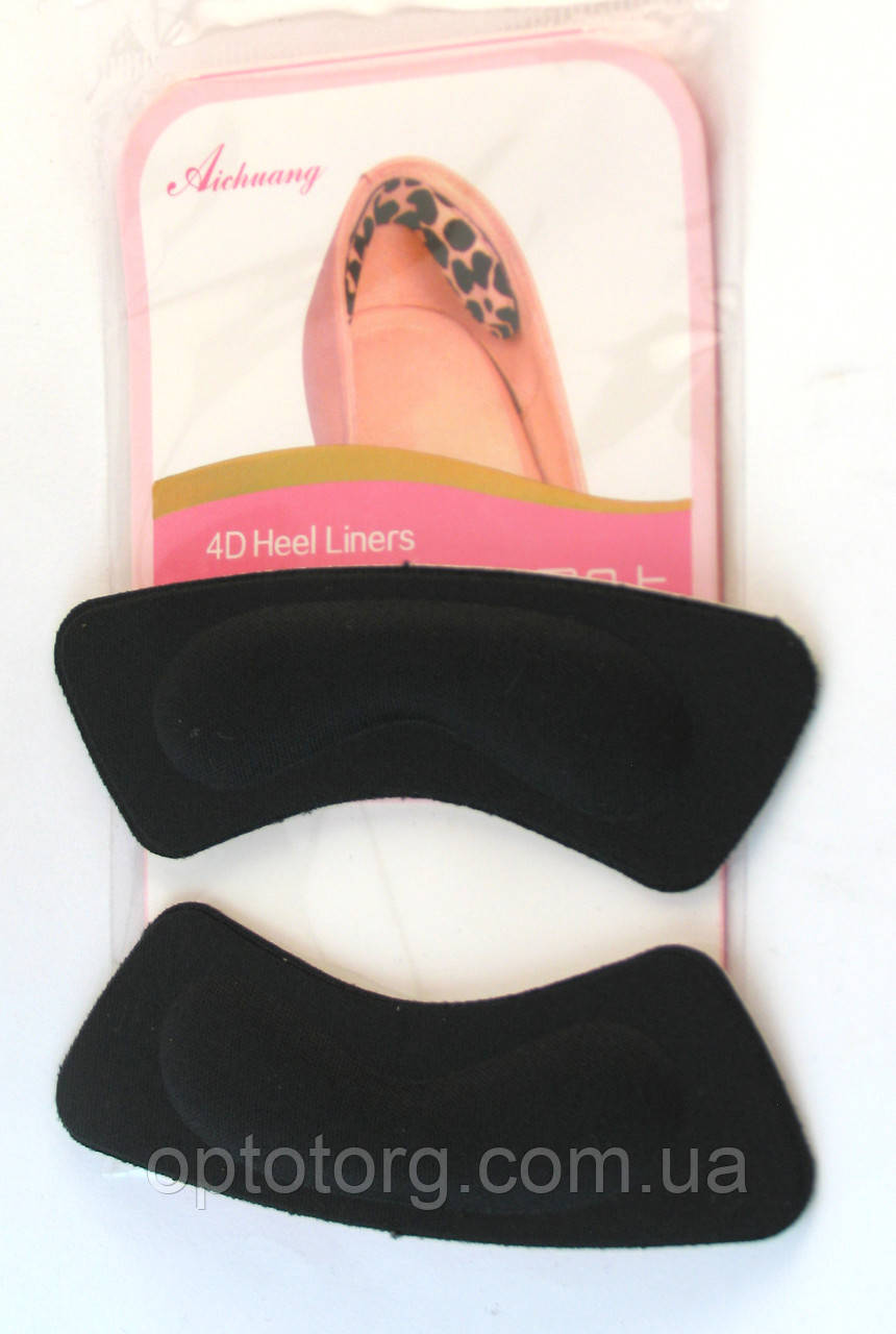 Фіксатор п'яти тканинний чорний