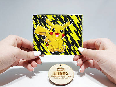 Гаманець унісекс пікачу гаманець пікачу pikachu покемон пікачу pokenon