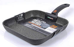 Сковорода гриль Moneta Etnea 28х28 см з кам'яним покриттям, Італія