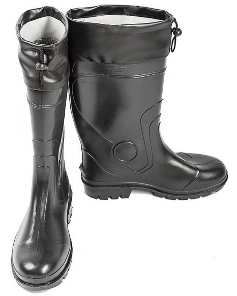 Чоловічі гумові чоботи із ПВХ, DreamStan СМ 05 (мисливець) чорний