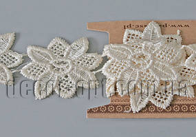 Мереживо кремове 4,5 см/1ярд KRР13