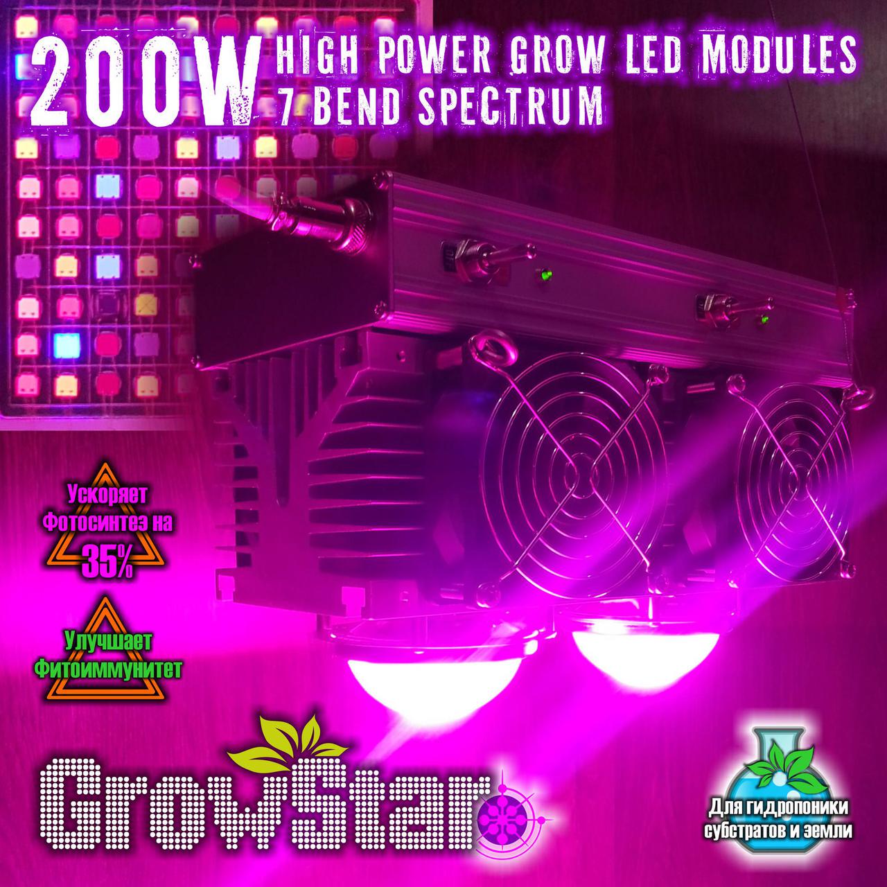 Grow LED Lamp 200 W 7 BS