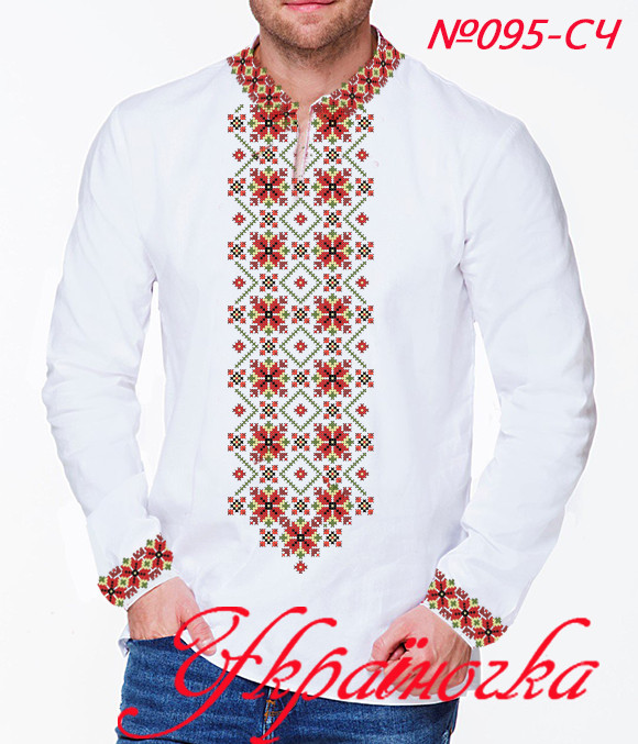   Заготовка для чоловічої вишиванки №095, фото 1