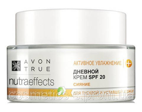 Денний крем для обличчя "Сяйво" SPF 20, Avon True Nutra Effects, Ейвон Тру Нутра Ефект, 50 мл, 26997