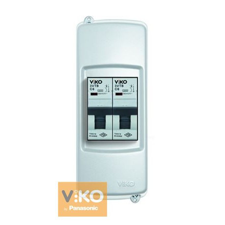Щит зовнішній 1-2 модуля без кришки VIKO Lotus 90914001