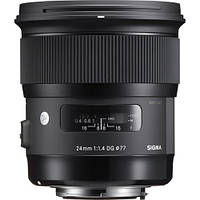 Об'єктив Sigma 24mm f1.4 DG HSM Art Lens for Canon EF (401-101)