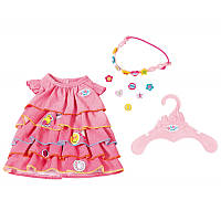 Платье летнее для куклы Baby Born Zapf Creation 824481