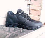 Кросівки чоловічі шкіряні Jordan 40 -45 р-р, фото 4