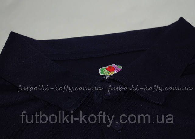 Глибоко Темно-синє жіноче спортивне поло 100% поліестер