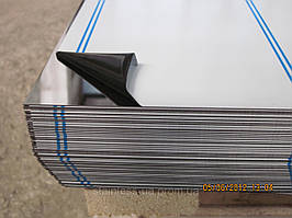 Неіржавкий лист 0.5х1000х2000 мм, AISI 441 (08X17Т), ВА+РЕ