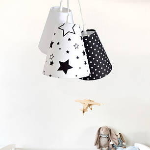 Люстра в дитячу кімнату Baby Lulu Black Stars & Dots, фото 3