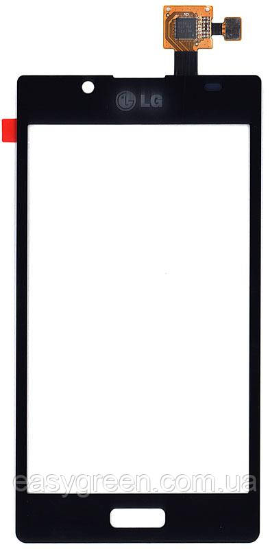 Сенсор (тачскрин) LG P700 Optimus L7, P705 Optimus L7 Black Original