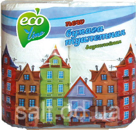 Туалетний папір ТМ "ECO LINE"