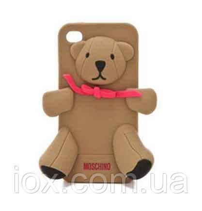 Силіконовий чохол "Ведмедик Moschino" для iphone 5/5S