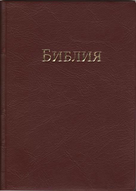 Біблія 042, вініл, м'яка обкладинка, розмір 12.5 х 17.5 см (артикул 11421) Бордо