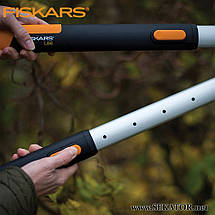 Телескопічні ножиці для кущів Fiskars / Фіскарс SmartFit 114800, фото 2